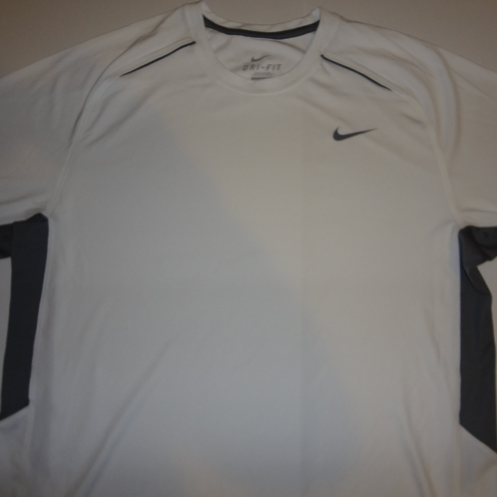 Nike white Dri-Fit shirt